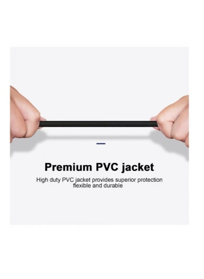 XLR Microphone Cable Male To Female 3 Pin Cannon Balanced Extension Cable for Recording Applications, Mixers, Speaker Systems, DMX Lights,Mixer,Amplifiers (5 Meters) - Image 3