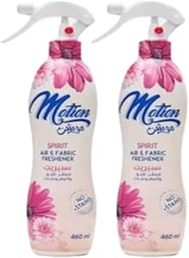 MOTION SPIRIT AIR & FABRIC FRESHENER 400ml - 2 pcs