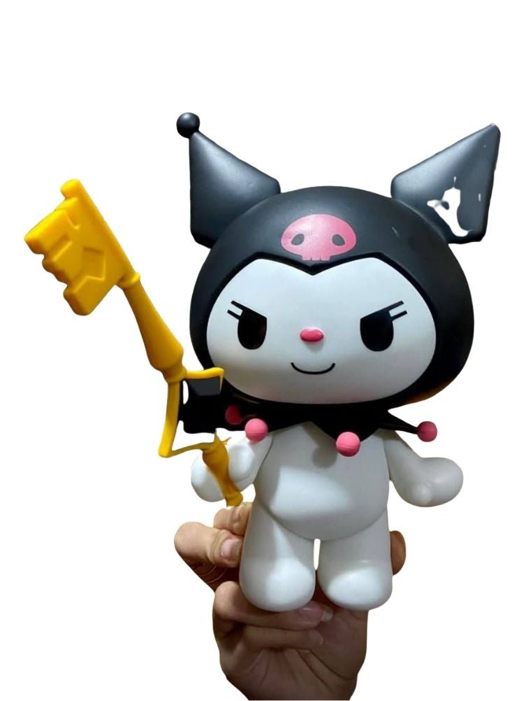 بريميم مجسم شخصية كورومي مع مفتاح وعلبة عرض – لعبة أنمي لطيفة قابلة للتجميع للأطفال ومحبي كورومي - Image 3