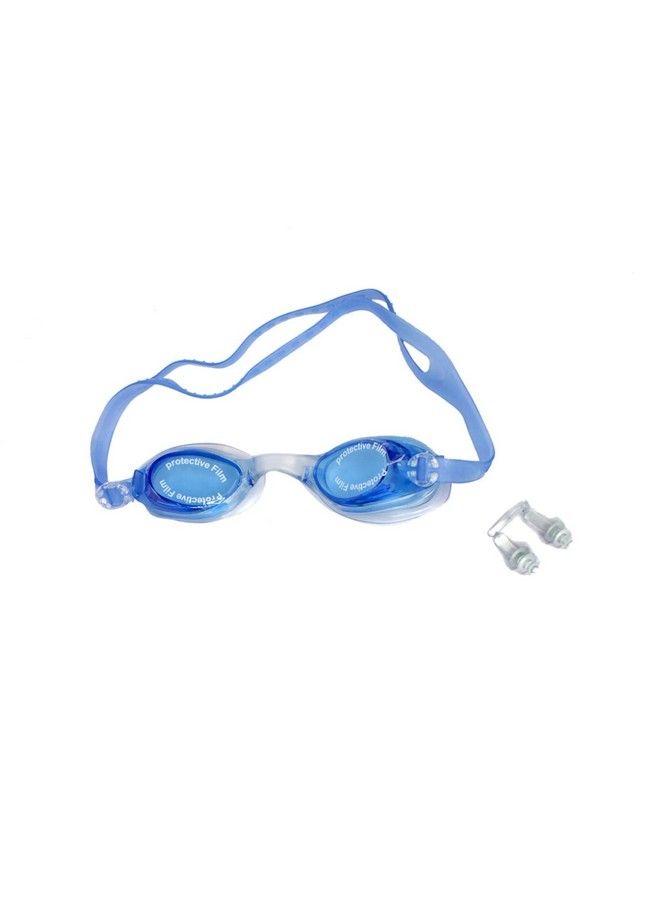 Kabello Silicone Waterproof Comfy Bathing Cap Swimming Hat For Long & Short Hair With Goggles And Ear Plugs (Multicolor) - Image 4