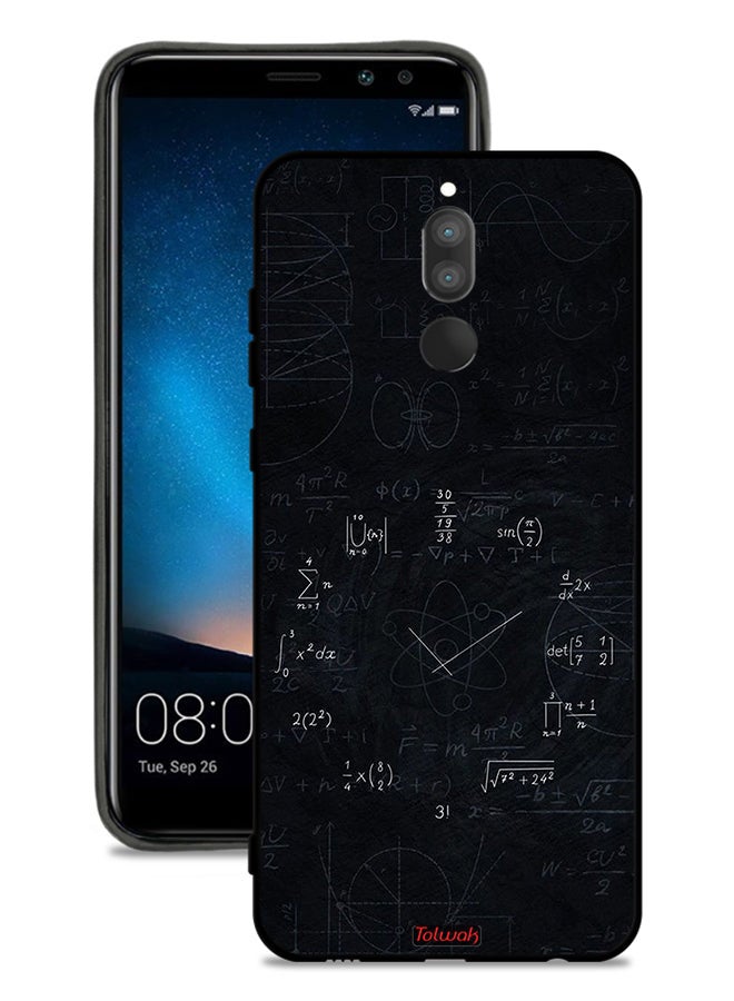 Tolwak Huawei Mate 10 Lite Protective Case Cover Maths Clock - Image 1