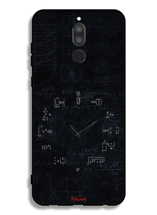 Tolwak Huawei Mate 10 Lite Protective Case Cover Maths Clock - Image 2