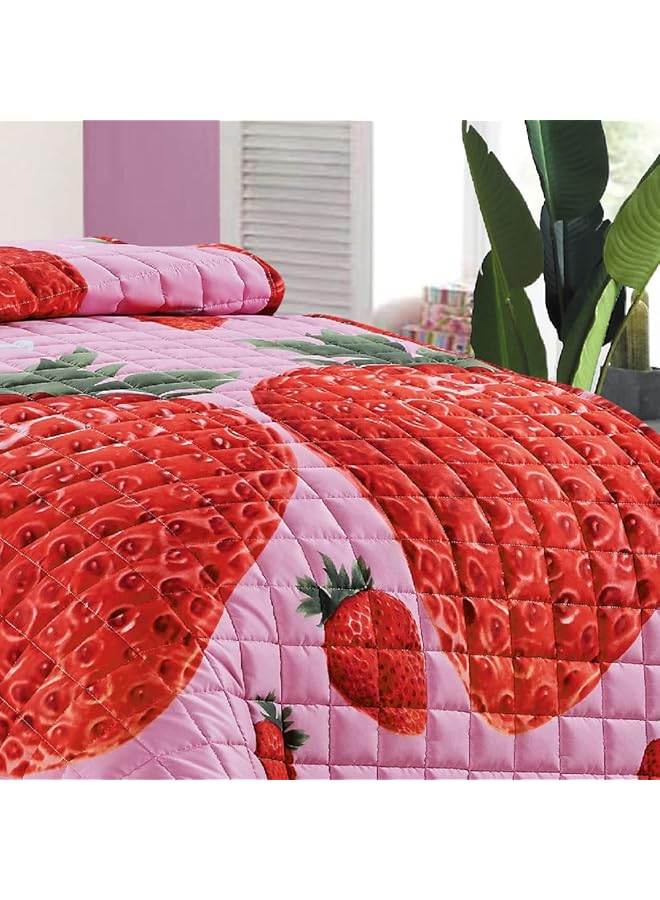 erorex Kids Compressed Comforter Set Reversible Bedding Set For Boys Soft Breathable 3Pcs Single Size 150 - Image 3