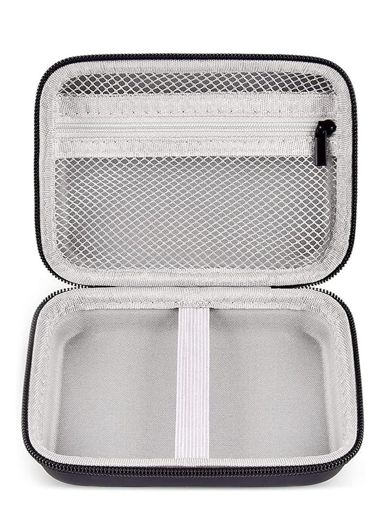Case Compatible with NIIMBOT D11 Label Maker Printer, Hard Carry Case for Labeler Makers & Labeling Tapes, Storage Bag for Phomemo D30, Canon, Mini Photo Printer & Label Paper Accessories, Black  - Image 1