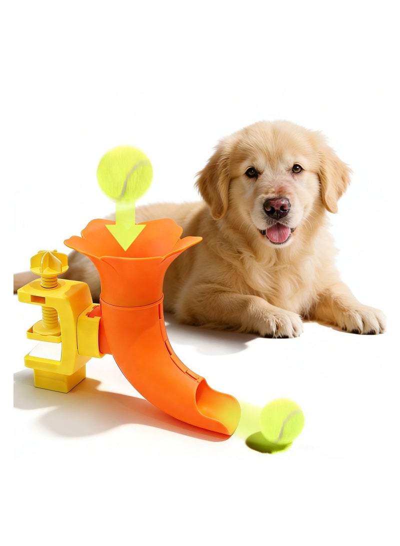general Automatic Dog Ball Launcher, Indoor Interactive Tennis Throwing Machine Pet Training Toy - Image 1