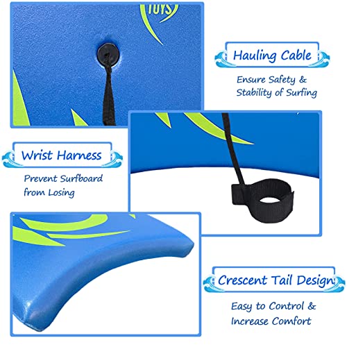 Bo-Toys Body Board Lightweight with EPS Core (Blue, 41-INCH) - Image 4
