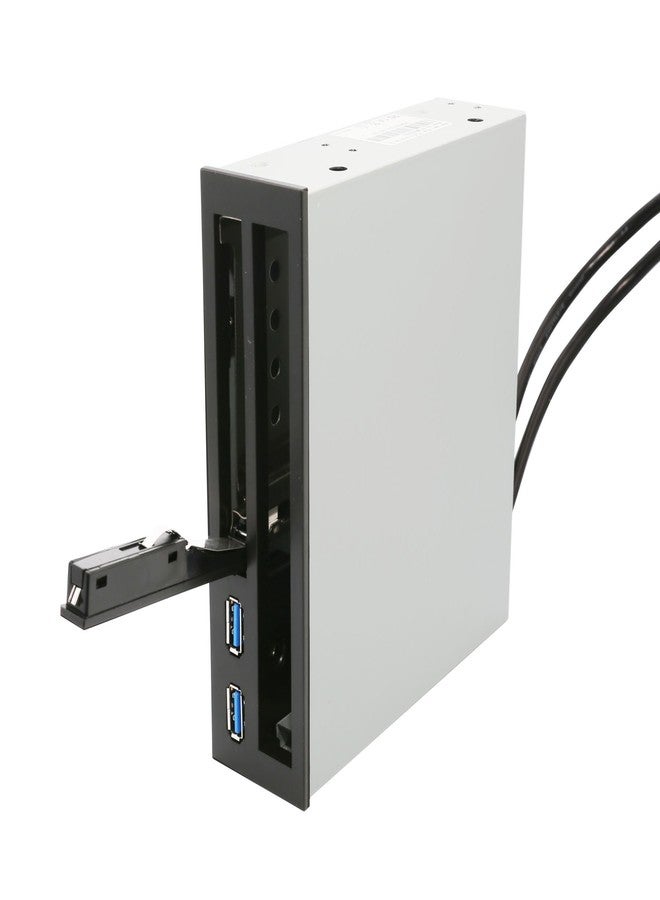 Syba 5.25" Bay Adapter for Slim Optical Drive, 2.5" Trayless Rack for Hard Drives HDD SSD, USB Hub - SY-MRA55005 - Image 3