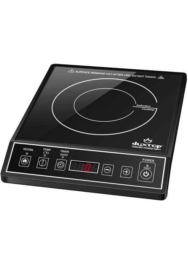 Duxtop Duxtop 1800W Portable Induction Cooktop Countertop Burner, Black 9100MC/BT-M20B  - Image 1