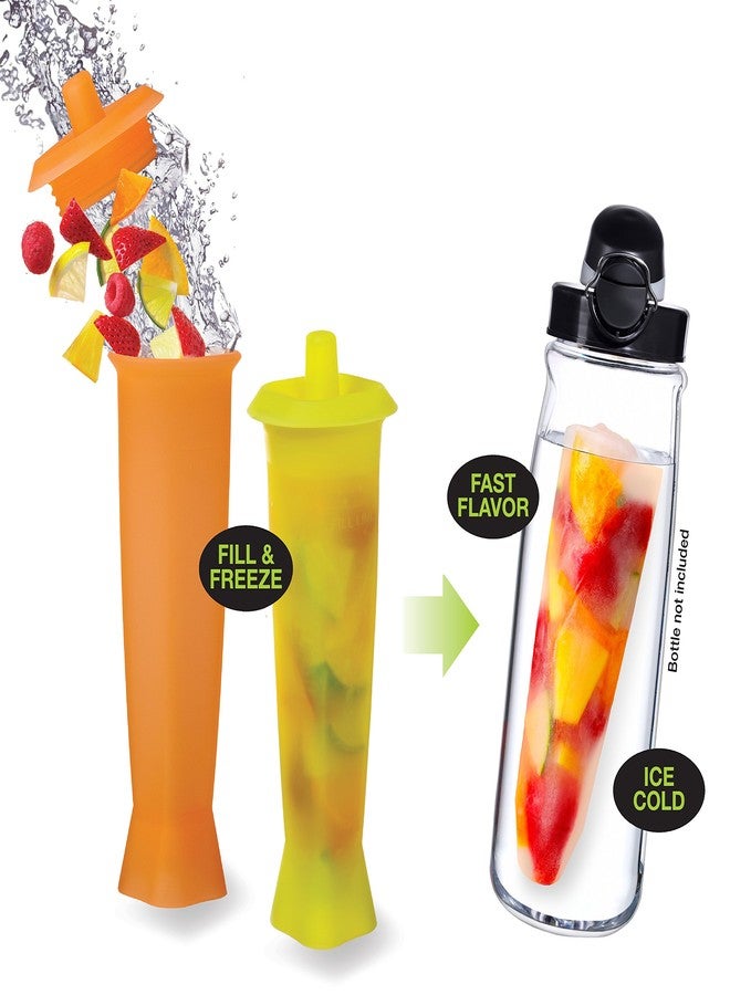 برودين قوالب ثلج بروداين إنفيوز آند تشيل لتحضير مشروبات الفاكهة، طقم من قطعتين - Image 3