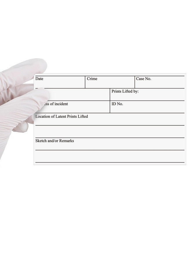 Leelosp Basic Latent Fingerprint Kit Bichromatic Fingerprint Powder Finger Print Forensic Science Kit - Image 3