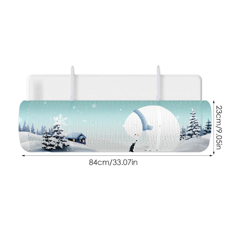 Air Conditioner Deflector Retractable Air Conditioning Deflector Deflector Direction Deflector Anti Direct Flow Deflector 84x23x0.5cm - Image 4