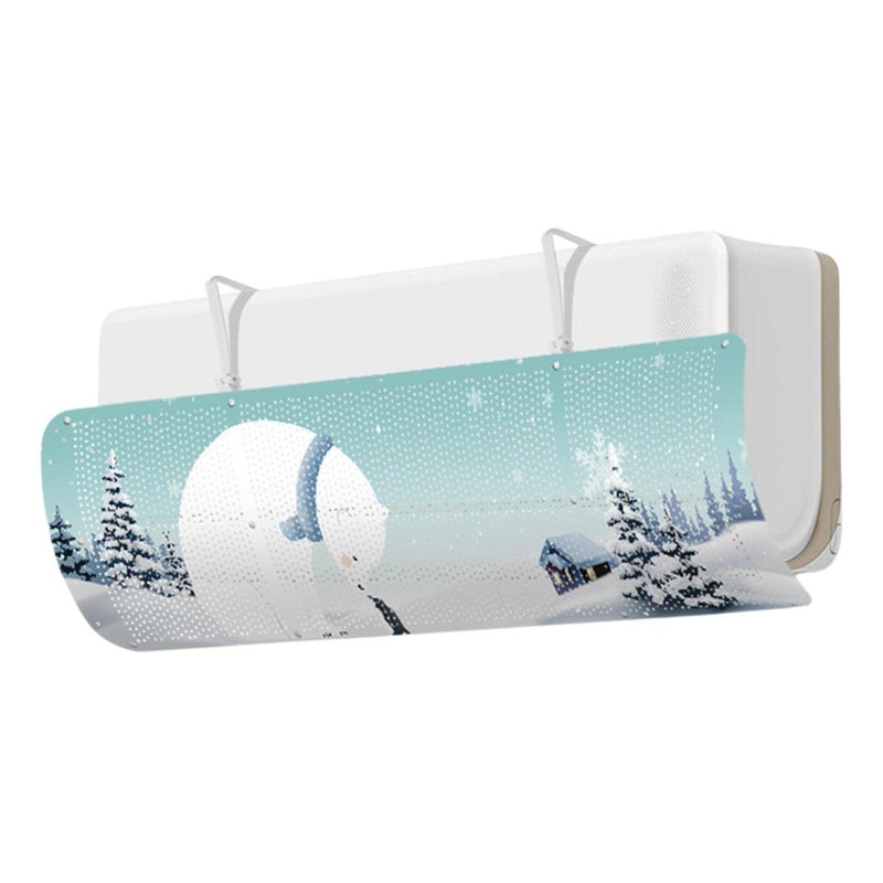Air Conditioner Deflector Retractable Air Conditioning Deflector Deflector Direction Deflector Anti Direct Flow Deflector 84x23x0.5cm - Image 1