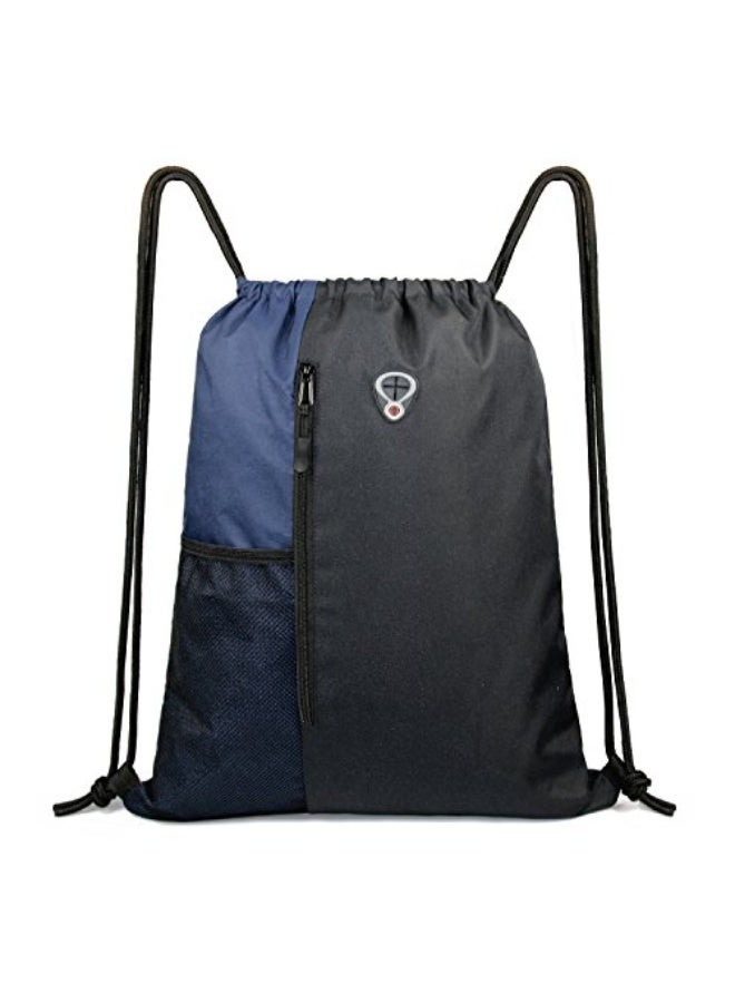 حقيبة ظهر رياضية برباط رياضي من BeeGreen مع جيب أمامي بسحاب وجيب داخلي كبير 18.5 بوصة طول × 13.8 بوصة عرض كيس