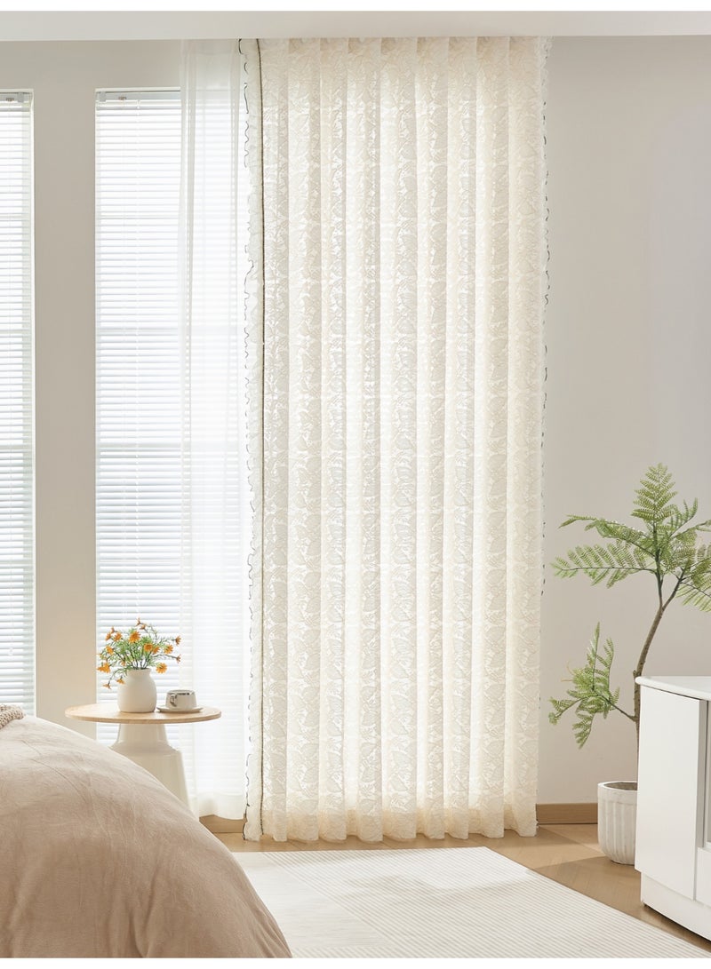 QBAID Modern Sheer Window Curtain – Available in 6 Sizes and 3 Heading Styles - Image 2