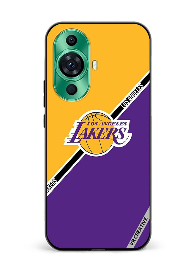 VR CREATIVE Protective Case Cover For Huawei nova 11 Ultra Los Angeles Lakers Design Multicolour - Image 1
