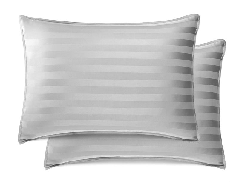 Pure Bamboo California King Sheets by Pure Bamboo  Genuine 100% Organic Viscose Derived from Bamboo Bed Sheet Set  Soft & Cooling  Double Stitching  Lifetime Quality Promise (California King  Jacquard Silver)  - Image 5