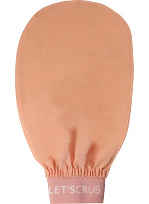 LET'SCRUB Baby Rubber Bath Shower Scrub Exfoliating Glove 100% Flush Silk For Sensitive Skin  - Image 1