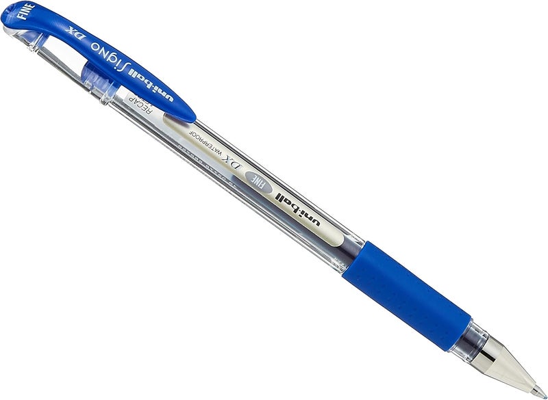 يوني بول uni-ball Signo DX 0.7mm Gel Pen - Blue - Image 1
