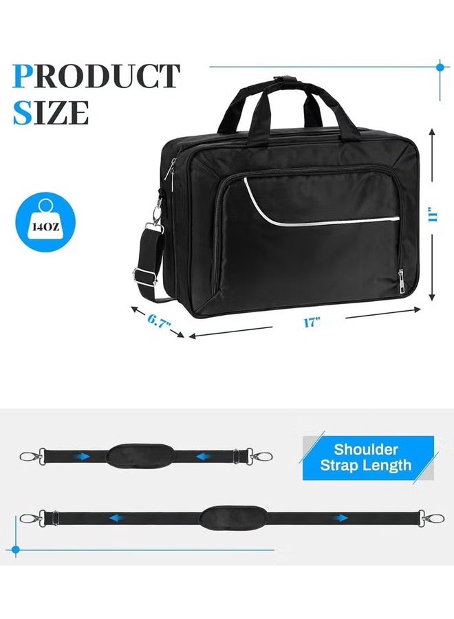 Carrying Case for PS5, Travel Case for PS 5 Protective, Shockproof ,Waterproof,Large Capacity Storage Bag Compatible with Playstation 5 Disk/ Digital Edition Console, Controllers, Game Cards, Accessories, Black - Image 2