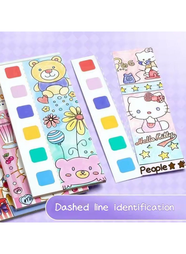 دفتر التلوين المائي للأطفال- سهل الاستخدام وممتع. آمن للأطفال.- ينمي الإبداع والتناسق بين الألوان.- مثالي كهدية تعليمية وترفيهية - Image 2