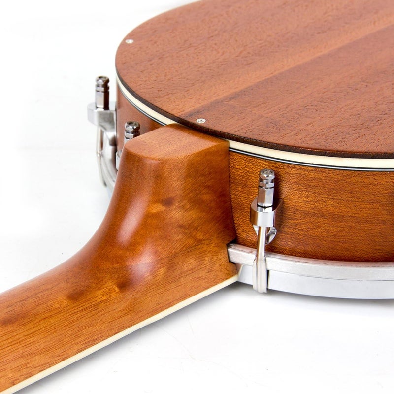 Kmise Banjo Ukulele 4 String Banjos lele Ukelele Uke Concert 23 Inch Size (Type 4) - Image 5