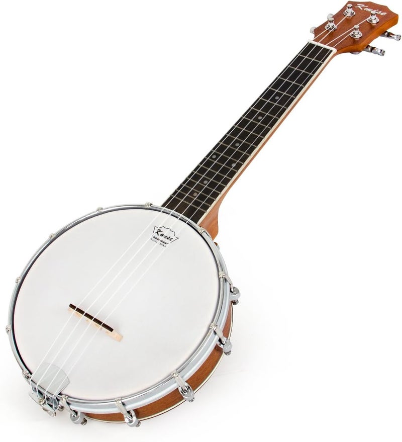Kmise Banjo Ukulele 4 String Banjos lele Ukelele Uke Concert 23 Inch Size (Type 4) - Image 1