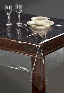 Big Boss Transparent Table cloth Protector for Dining Table (6 Persons) - Image 2