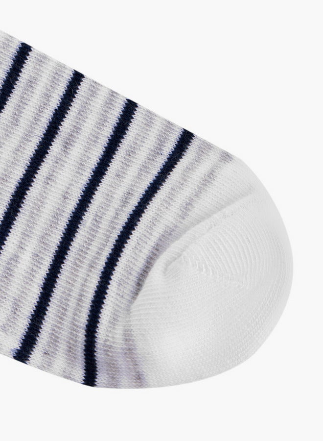 جوارب بطول الكاحل مطبوعة غير تيري - مجموعة من