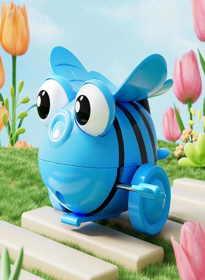 UTPATI Children's Wind-Up Tumbling Bee Early Interactive Educational Bee Baby Development Toy with Mechanical Rolling, Jumping, Crawling and Sitting Toy for Children - Image 1