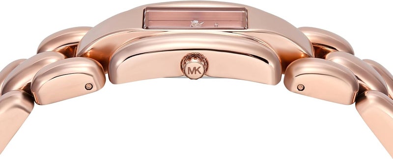 مايكل كورس Women Michael Kors Hally Rose Gold Watch MK4954 - Image 3