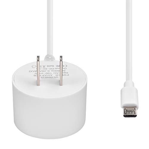 Vebner Power Adapter Compatible with Google Home Mini Power Cable - Micro B Power Adapter (Short) - Image 3