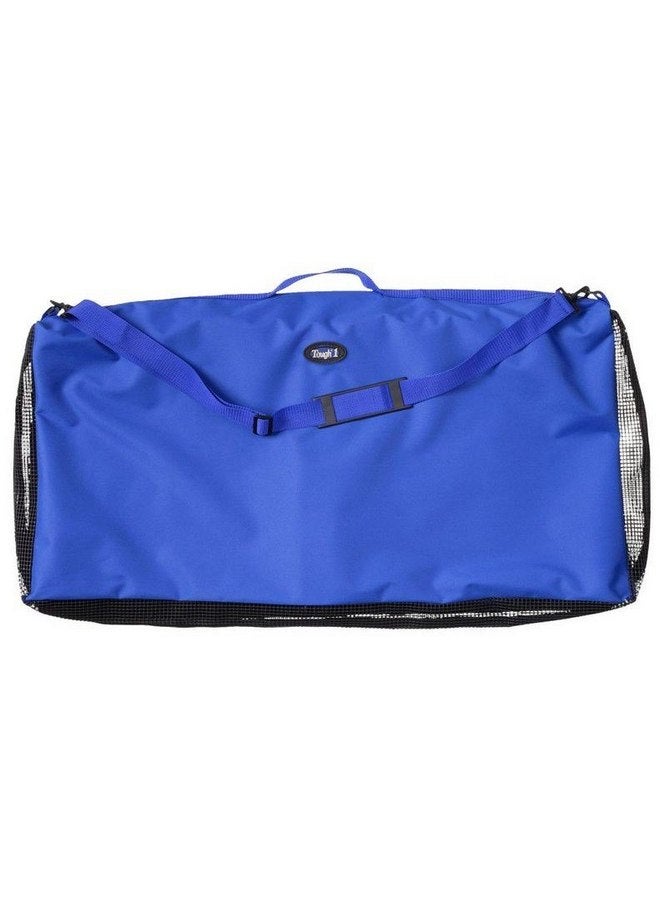 تاف 1 حقيبة حمل بطانية السرج المصنوعة من النايلون Tough 1 باللون الأزرق الملكي