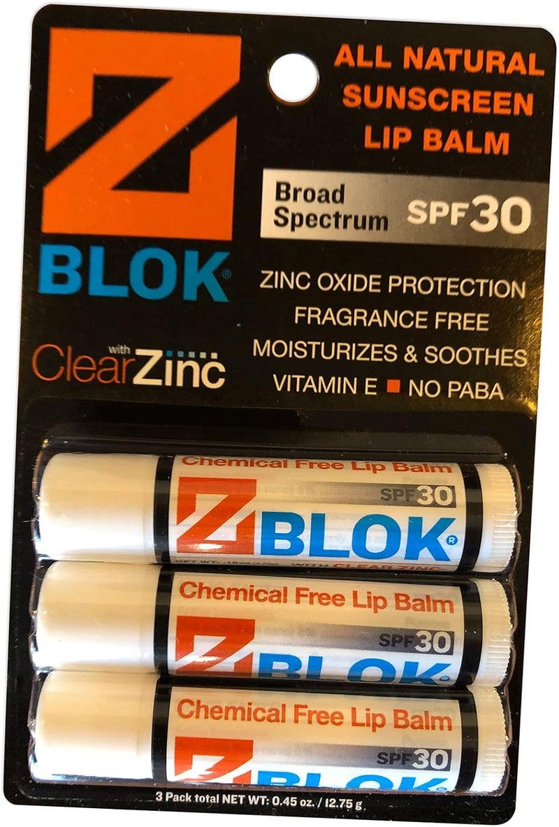 Z Blok Lip Balm  SPF 30 Sunscreen