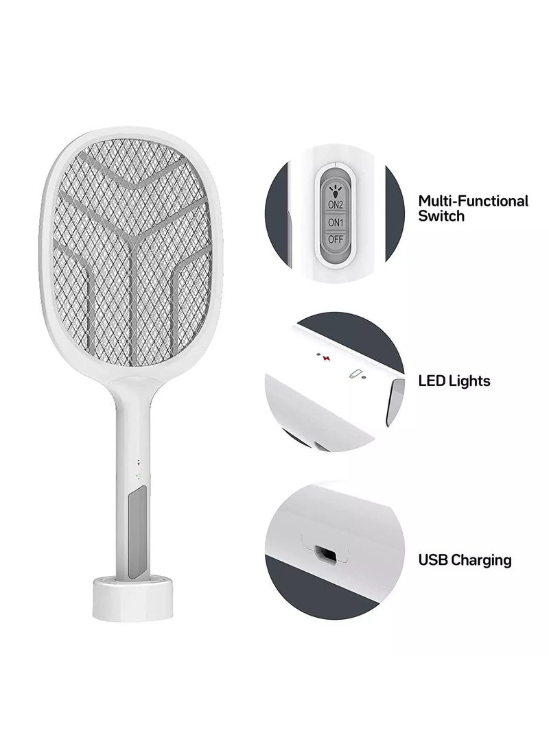 LED Mosquito Killer Lamp for Killing Mosquitoes, Gnats, Insects, and Bedbugs White - Image 1