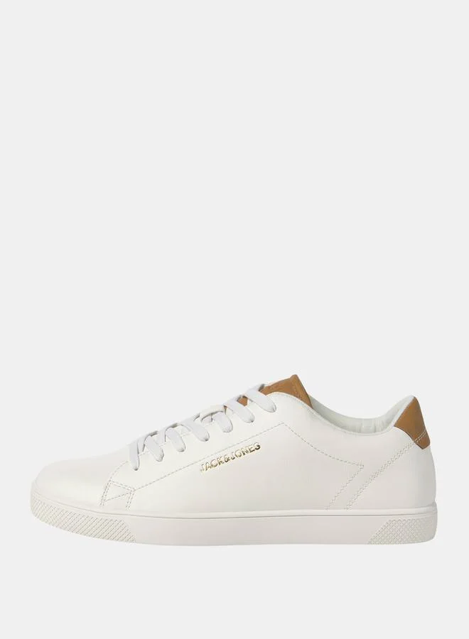 جاك اند جونز Contrast Detail Lace Up Sneakers
