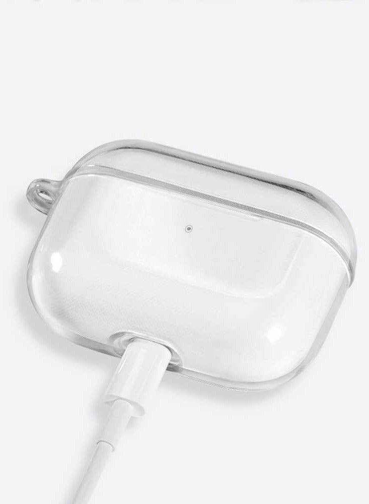 CATANES Wireless Headphone 3 (3rd Generation) Case Clear TPU Flexible Shockproof Cover With Keychain Carabiner - Image 4