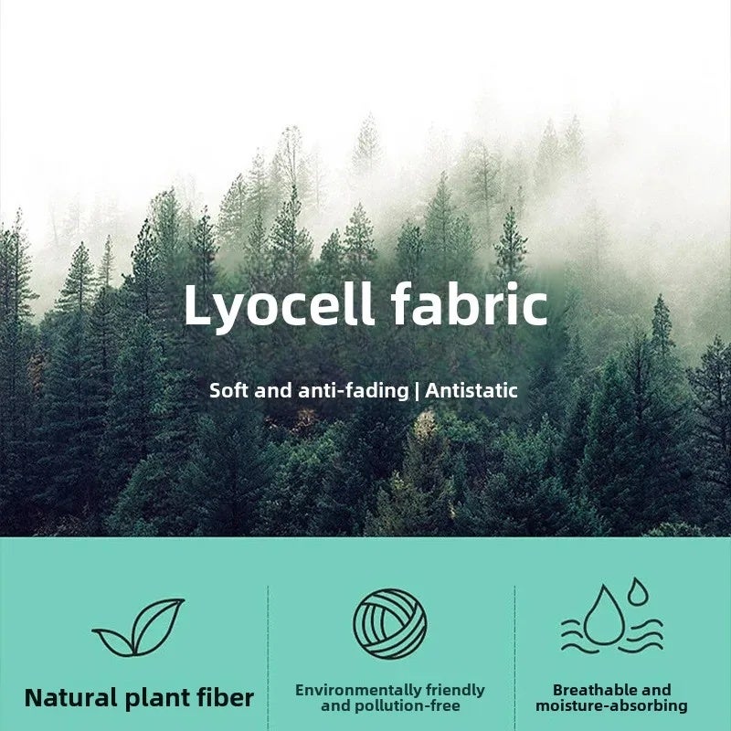 مدينة لي  6083 # 8 نقاط / 9 نقاط / بنطلون الخريف والشتاء Lyocell مكافحة التلاشي رقيقة صغيرة مستقيمة تمتد جينز - Image 5