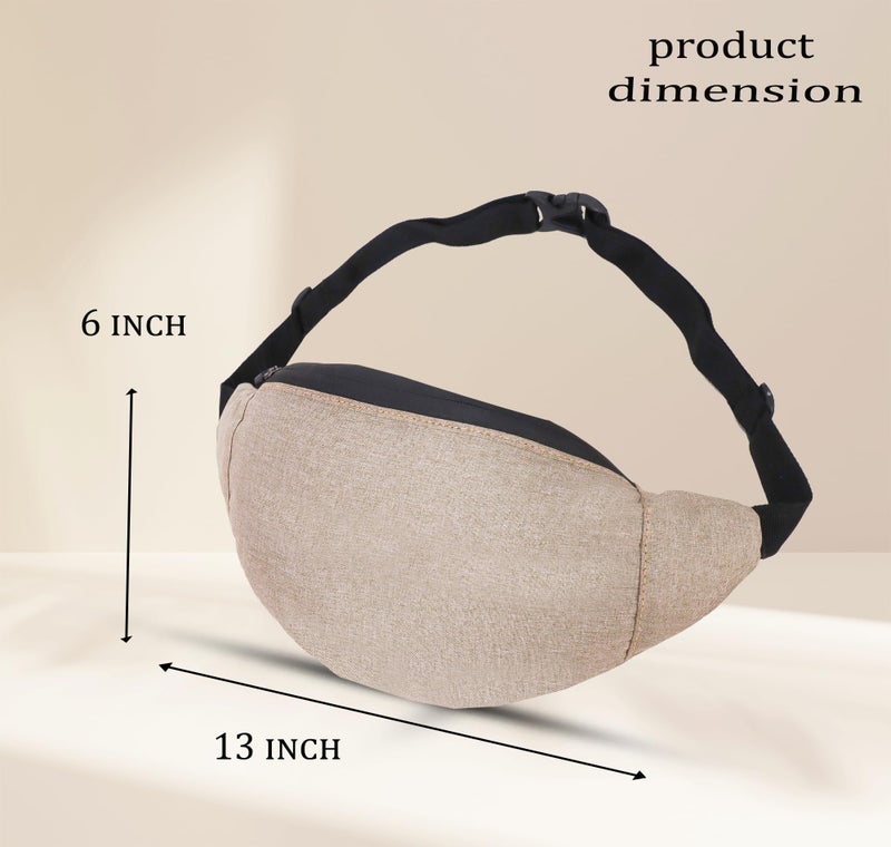 Breda Sport Waist Bag Stylish and Functional Waist Bags for Men and Women Waterproof, Leather Trainer Waist Bag with Adjustble Waist Belt Travel Waist Pouch - Image 2