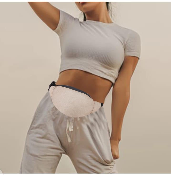 Breda Sport Waist Bag Stylish and Functional Waist Bags for Men and Women Waterproof, Leather Trainer Waist Bag with Adjustble Waist Belt Travel Waist Pouch - Image 5