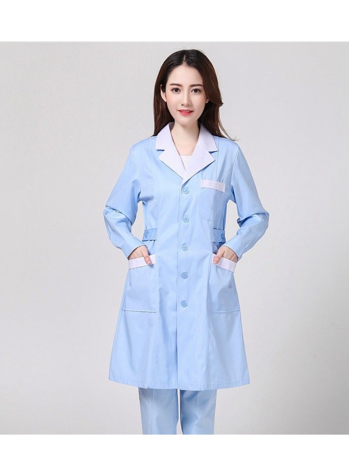 KUYING Summer Style Lab Coat For Door-To-Door Medical Work Clothes  - Image 1