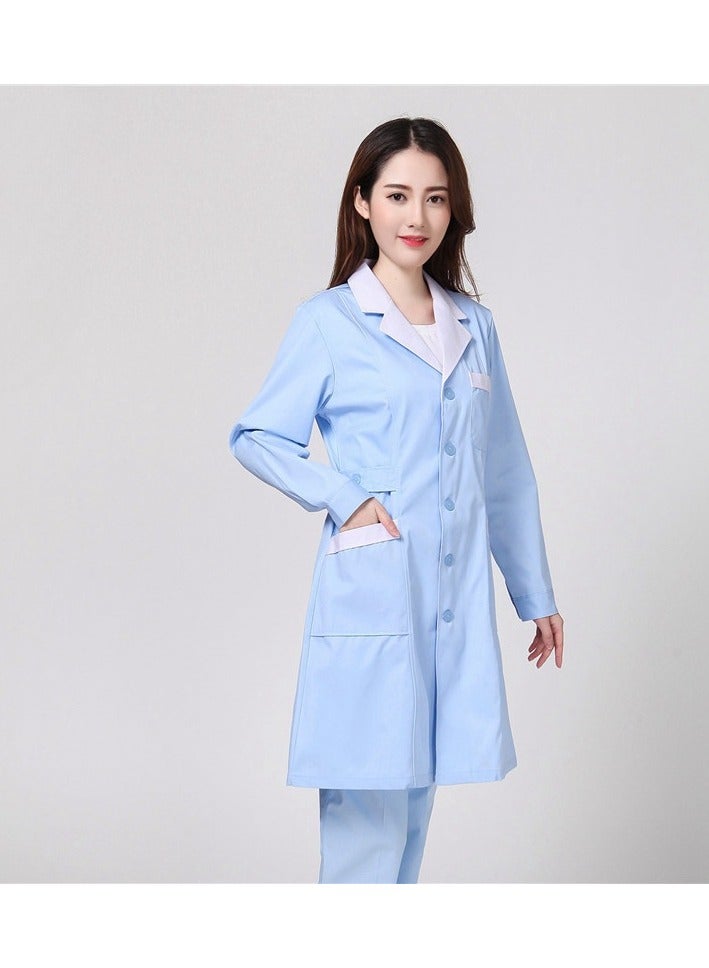KUYING Summer Style Lab Coat For Door-To-Door Medical Work Clothes  - Image 2