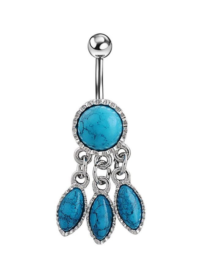 316L Surgical Steel Turquoise Studded Belly Ring - pzsku/ZFD3DB845B7DE47F885A3Z/45/_/1689863253/4d3890d3-6629-440f-8825-b79cf2a4120c