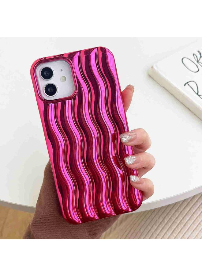 اس-توب جراب لهاتف iPhone 14 Pro مطلي بطبقة ثلاثية الأبعاد من نسيج موجة الماء - Image 1