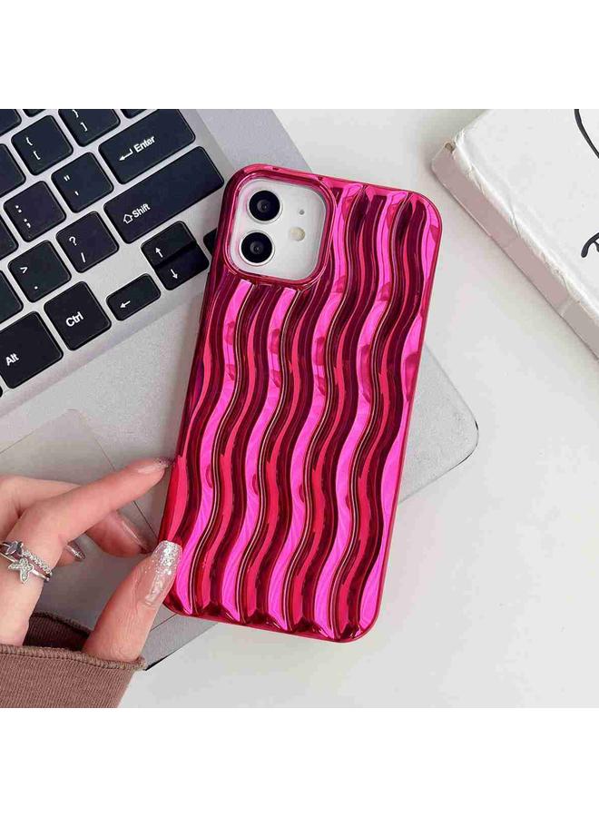 اس-توب جراب لهاتف iPhone 14 Pro مطلي بطبقة ثلاثية الأبعاد من نسيج موجة الماء - Image 2