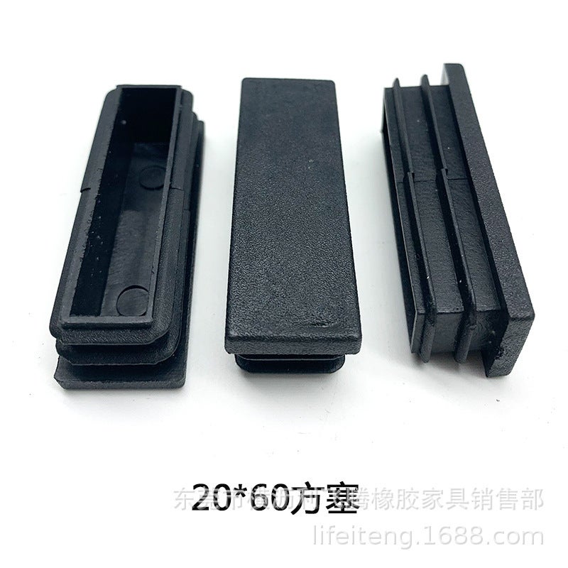 Long Square Pipe Plug Plastic Plug Buckle Cover Foot Sleeve Square Pipe Inner Plug Head Inner Plug Anti-Slip Foot Pad Plug Head Dust Cover - Image 1