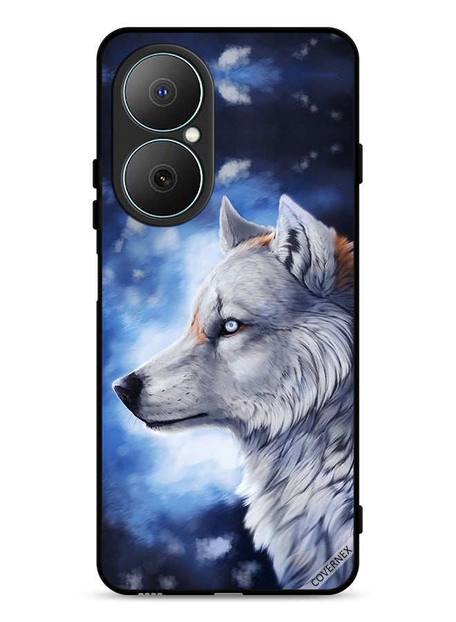 Covernex Huawei Nova Y73 Protective Case Cover Wolf Paint Art