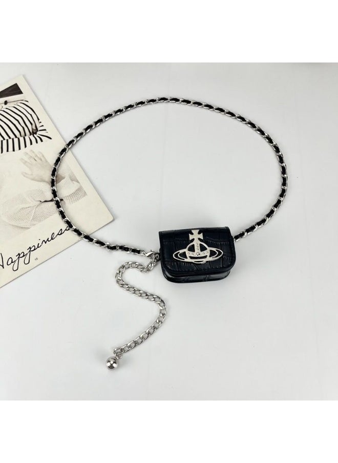 Vivienne Westwood Planet mini waist bag, decorative waist chain, belt  - Image 1