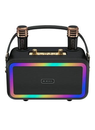 Karaoke Mic Speaker Set with LED Lights - Wireless Bluetooth Dual Microphone Karaoke Speaker - pzsku/ZFD3DF579E84A8D2FA3F2Z/45/_/1694190701/0b05d6fa-3a33-4c07-925a-9380449a7b4b