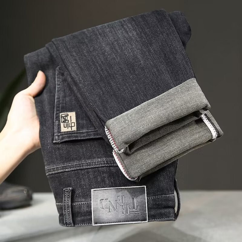 Unisex Classic Denim Jeans Loose Fit Daily Outdoor Wear - Image 5
