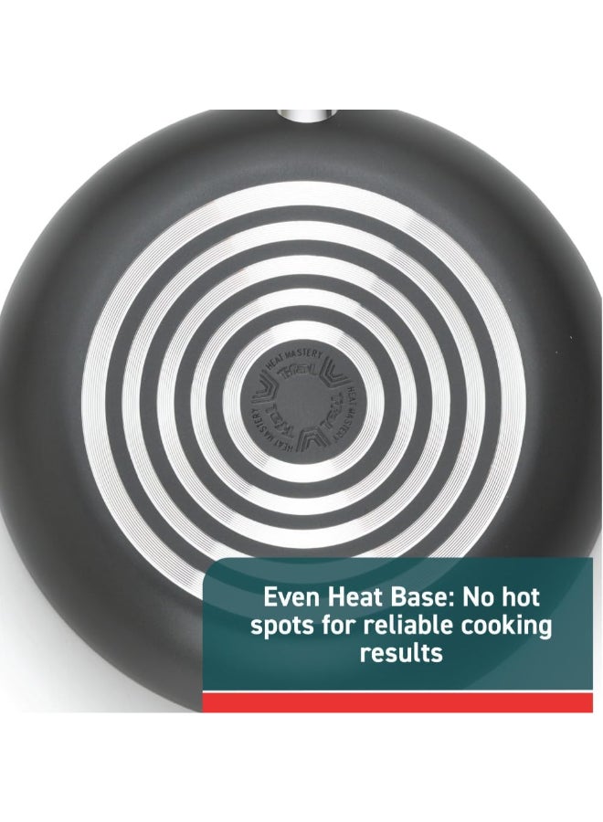 T-Fal Initiatives Nonstick Cookware Set 6 Piece, Oven Broiler Safe 350F Pots and Pans, Oven, Broil, Dishwasher Safe, Comfortable handle - Image 5